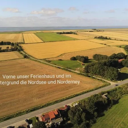 Nyaraló Huus An't Diek, Maisonette In Deichnaehe, Naehe Norddeich *
