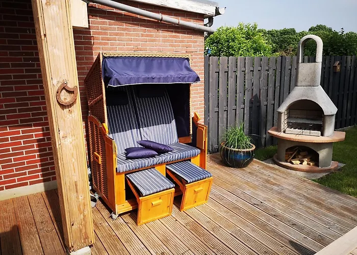 Nyaraló Huus An't Diek, Maisonette In Deichnaehe, Naehe Norddeich Norden