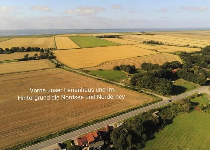Nyaraló Huus An't Diek, Maisonette In Deichnaehe, Naehe Norddeich *