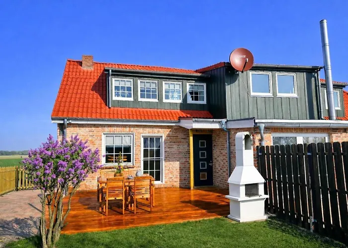 Huus An't Diek, Maisonette In Deichnaehe, Naehe Norddeich